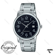 ساعت کاسیو MTP-V002D-1BU مردانه فلزی صفحه مشکی Casio-10395-G