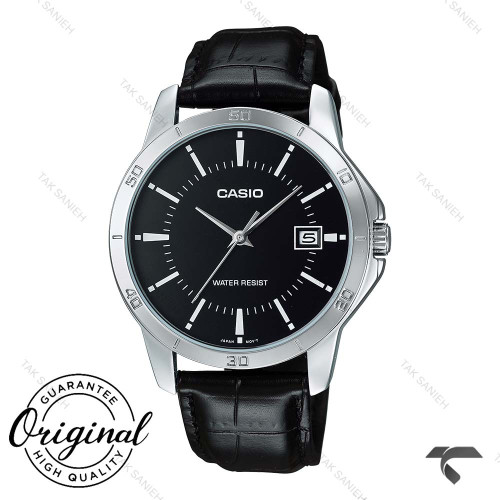 ساعت کلاسیک مردانه کاسیو MTP-V004L-1AU بند چرم مشکی Casio-10403-G ساعت کلاسیک مردانه کاسیو MTP-V004L-1AU بند چرم مشکی Casio-10403-G