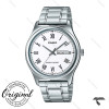 ساعت کاسیو مردانه MTP-V006D-7BU سیلور صفحه سفید ایندکس یونانی Casio-10411-G ساعت کاسیو مردانه MTP-V006D-7BU سیلور صفحه سفید ایندکس یونانی Casio-10411-G