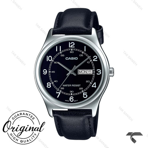 ساعت کاسیو چرمی کلاسیک MTP-V006L-1B2U مردانه دو تقویمه Casio-10414-G ساعت کاسیو چرمی کلاسیک MTP-V006L-1B2U مردانه دو تقویمه Casio-10414-G