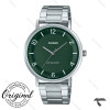 ساعت کاسیو مردانه MTP-VT03D-3B سیلور صفحه سبز Casio-10423-G