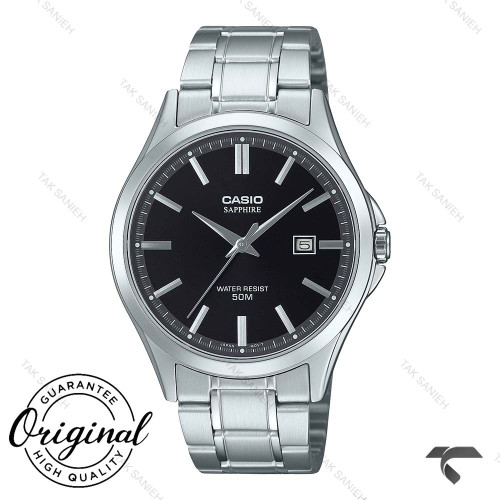 ساعت کاسیو سیلور MTS-115D-1AV مردانه صفحه مشکی Casio-10426-G