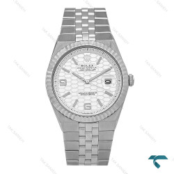 ساعت مچی رولکس لند دوئلر مردانه تمام سیلور Rolex-8815-G