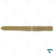 بند چرم فابریک ساعت کارتیه دومونت زنانه طوسی Cartier-Strap-8823-L