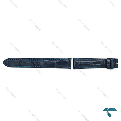 بند چرمی ساعت کارتیر سرمه ای Cartier-Strap-8825-L