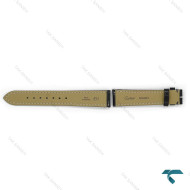 بند چرم فابریک ساعت کارتیر دومونت مشکی Cartier-Strap-8826-L