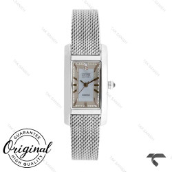 ساعت کرست زنانه 66337-4 صفحه طوسی بند استیل Crest-11160-L