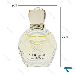 تستر ادکلن ورساچه اروس زنانه طلایی پور فم 5 میل Versace-8875-5-L