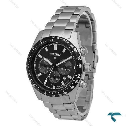 ساعت سیکو ایکس مردانه سیلور صفحه مشکی Seiko-8898-G ساعت سیکو ایکس مردانه سیلور صفحه مشکی Seiko-8898-G