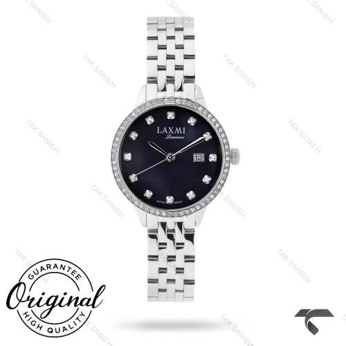 لاکسمی زنانه سیلور 8139-7 دورنگین صفحه مشکی Laxmi-9173-L