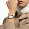 ساعت لاکسمی زنانه 8168-5 مستطیلی دورنگ رزگلد Laxmi-9275-L