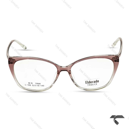 عینک بلوکات الدرادو L188 زنانه فریم گربه ای Elderado-9831-L