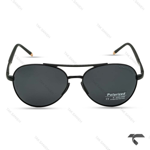 عینک دودی پورشه دیزاین P1095 مردانه یو وی 400 پلاریزه Porsche-9835-G