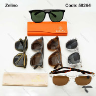 عینک آفتابی زلینو 58264 زنانه مردانه یو وی 400 پلاریزه Zelino-9824-U