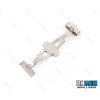 قفل پروانه ای ضامن دار ساعت مچی مدل Watch-Lock-2207-G-L