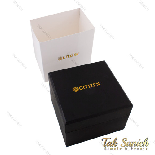 ساعت سیتیزن طلایی زنانه صفحه سیلور Citizen-9856-L