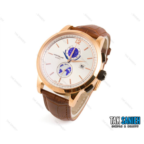 ساعت مچی عقربه ای مردانه مونت بلانس مدل Mont-1452-G