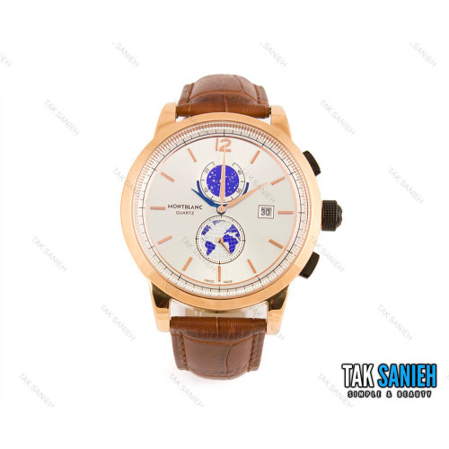 ساعت مچی عقربه ای مردانه مونت بلانس مدل Mont-1452-G