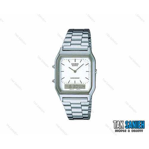 ساعت مچی مردانه کاسیو AQ-230A-7DMQ نقره ای Casio-2679-G