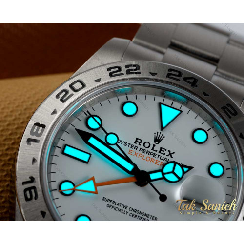 ساعت رولکس مردانه Explorer II اتوماتیک سیلور سفید Rolex-2510-G