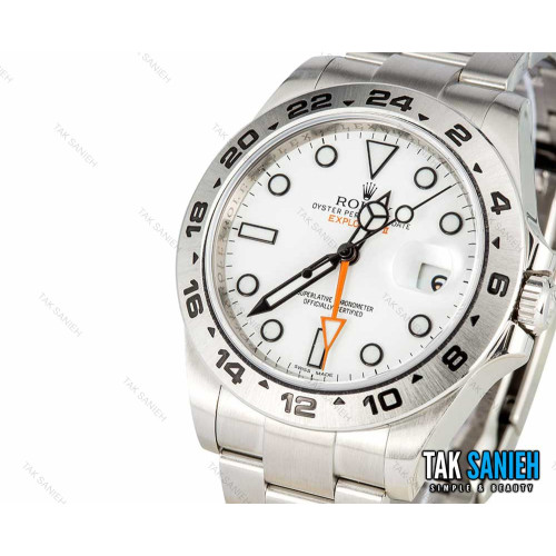 ساعت رولکس مردانه Explorer II اتوماتیک سیلور سفید Rolex-2510-G