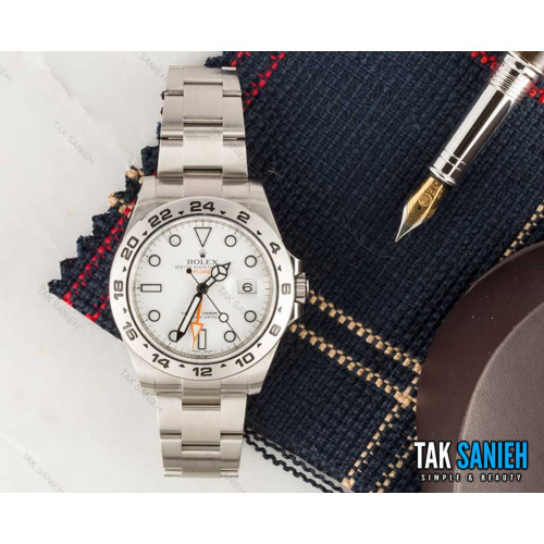 ساعت رولکس مردانه Explorer II اتوماتیک سیلور سفید Rolex-2510-G