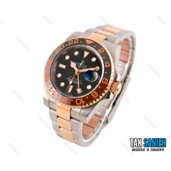 ساعت رولکس جی ام تی مستر 2 مردانه رزگلد سیلور Rolex-2774-G