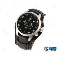 ساعت پورشه دیزاین مردانه نقره ای مشکی زیرچرم مدل Porsche-1507-G ساعت پورشه دیزاین مردانه نقره ای مشکی زیرچرم مدل Porsche-1507-G
