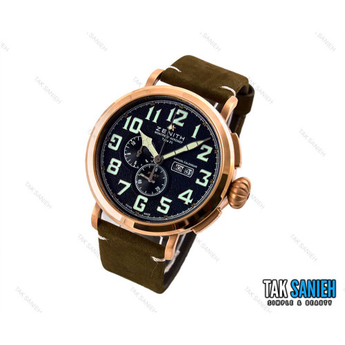 ساعت مچی عقربه ای مردانه زنیت مدل Zenith-1916-G ساعت مچی عقربه ای مردانه زنیت مدل Zenith-1916-G