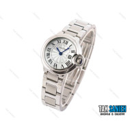 ساعت کارتیر بالن بلو زنانه نقره ای اسمال Cartier-2053-L ساعت کارتیر بالن بلو زنانه نقره ای اسمال Cartier-2053-L