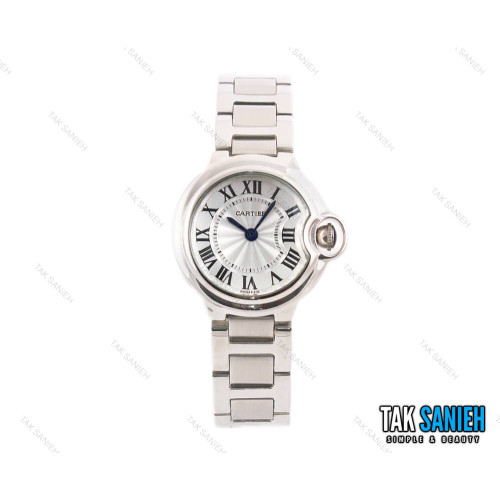 ساعت کارتیر بالن بلو زنانه نقره ای اسمال Cartier-2053-L ساعت کارتیر بالن بلو زنانه نقره ای اسمال Cartier-2053-L