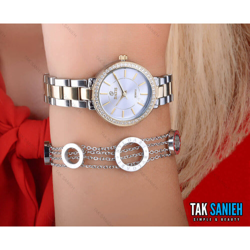ساعت مچی عقربه ای زنانه داتیس مدل Datis-2164-L