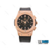 ساعت هابلوت مردانه سه موتوره رزگلد مات Hublot-2182-G