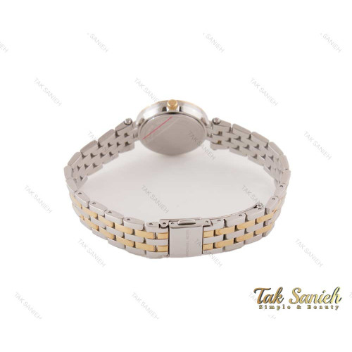 ساعت مایکل کورس زنانه دورنگ طلایی دورنگین Michael-2093-L
