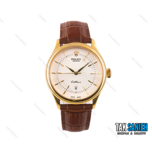 ساعت مچی عقربه ای مردانه رولکس Cellini مدل Rolex-2103-G