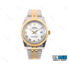 ساعت رولکس مردانه دورنگ طلایی ایندکس یونانی Rolex-2104-G