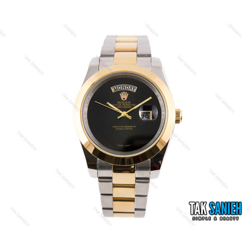 ساعت مچی عقربه ای مردانه رولکس Day-Date مدل Rolex-2235-G ساعت مچی عقربه ای مردانه رولکس Day-Date مدل Rolex-2235-G