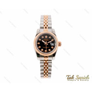 ساعت رولکس زنانه دیت جاست سایز کوچک مدل Rolex-2862-L