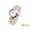 ساعت کارتیه زنانه بالن بلو طلایی سیلور مدیوم Cartier-3111-L
