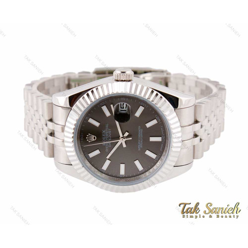 ساعت رولکس مردانه دیت جاست 2 سیلور صفحه طوسی Rolex-3120-G ساعت رولکس مردانه دیت جاست 2 سیلور صفحه طوسی Rolex-3120-G