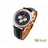 ساعت خلبانی برایتلینگ مردانه رزگلد مشکی Breitling-3124-G ساعت خلبانی برایتلینگ مردانه رزگلد مشکی Breitling-3124-G