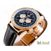 ساعت خلبانی برایتلینگ مردانه رزگلد مشکی Breitling-3124-G ساعت خلبانی برایتلینگ مردانه رزگلد مشکی Breitling-3124-G