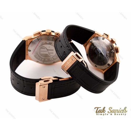 ساعت مچی ست هابلوت سه موتوره مدل Hublot-3133-S