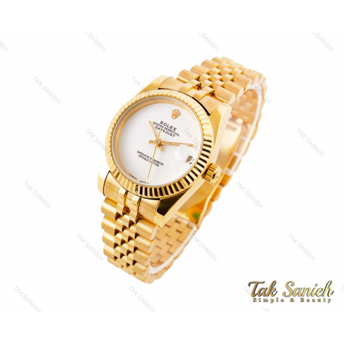 ساعت رولکس زنانه دیت جاست سایز متوسط مدل Rolex-3143-L