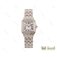 ساعت مچی کارتیه پنته زنانه نقره ای مدیوم Cartier-3189-L