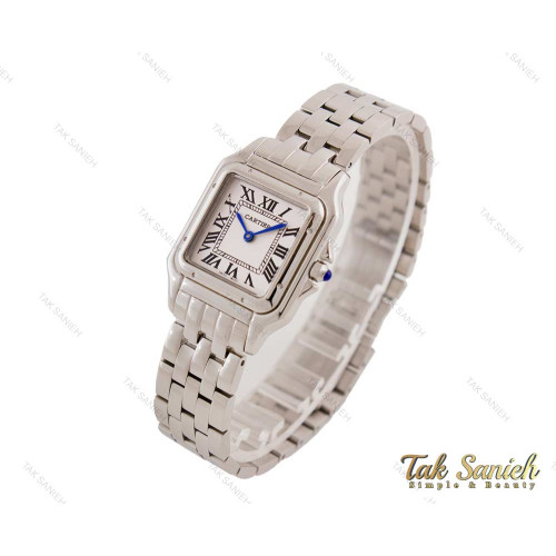 ساعت مچی کارتیه پنته زنانه نقره ای مدیوم Cartier-3189-L ساعت مچی کارتیه پنته زنانه نقره ای مدیوم Cartier-3189-L