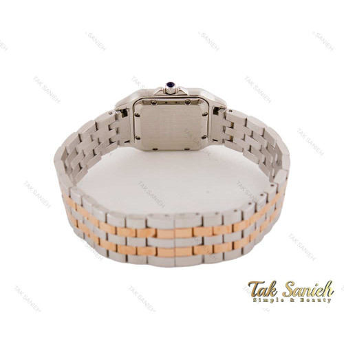 ساعت مچی کارتیر پنتر زنانه دورنگ رزگلد مدیوم Cartier-3190-L ساعت مچی کارتیر پنتر زنانه دورنگ رزگلد مدیوم Cartier-3190-L