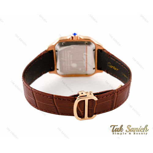 ساعت مچی کارتیه سانتوس مردانه مدل Cartier-3195-G ساعت مچی کارتیه سانتوس مردانه مدل Cartier-3195-G