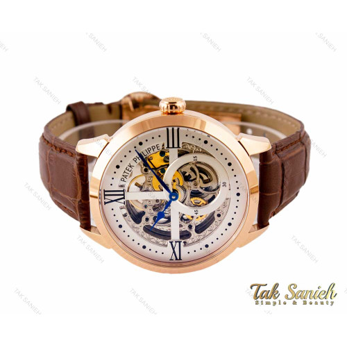 ساعت مچی پتک فیلیپ اسکلتون مردانه مدل Patek-3197-G ساعت مچی پتک فیلیپ اسکلتون مردانه مدل Patek-3197-G