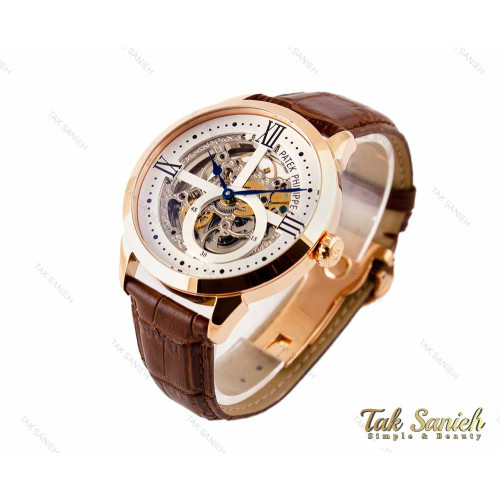 ساعت مچی پتک فیلیپ اسکلتون مردانه مدل Patek-3197-G ساعت مچی پتک فیلیپ اسکلتون مردانه مدل Patek-3197-G